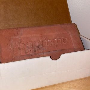 Supreme Brick Accessory (Original Box) with Supreme Stickers & Poppy Seeds
